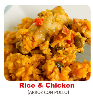 Rice and Chien - Arroz con Pollo